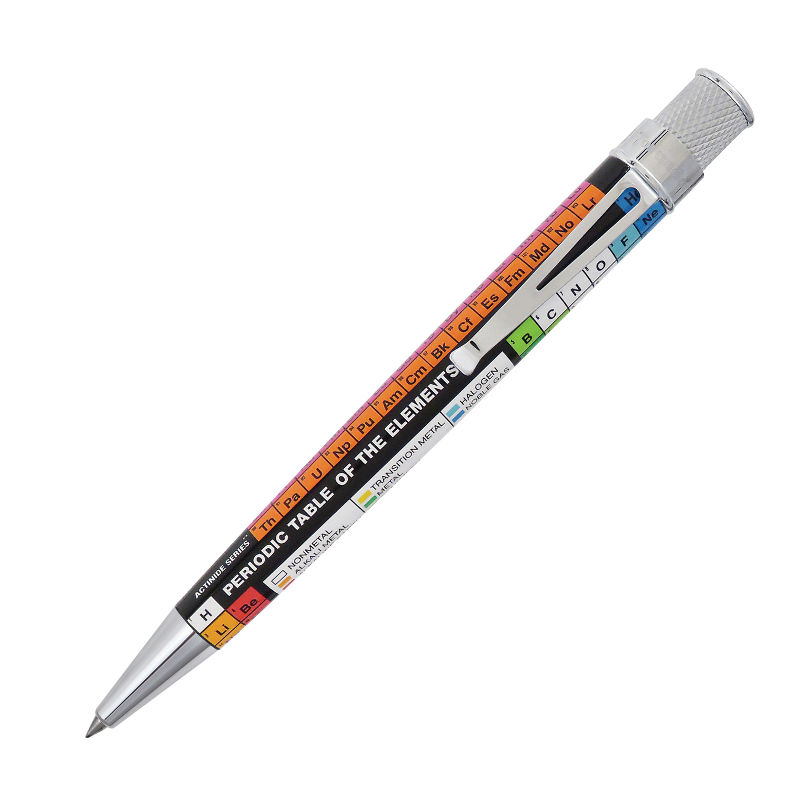 Retro 51 Tornado Rollerball Pen – Dmitri Periodic Table -NEW in tube – VRR-1816