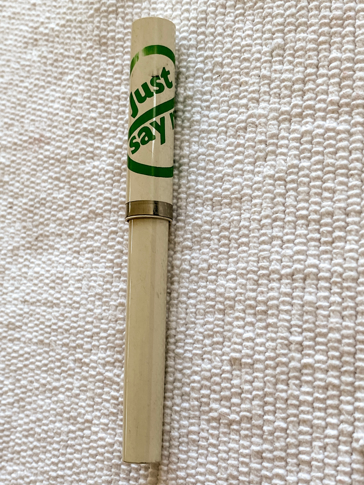 Just Say No Pen – No Ink – Nancy Reagan No Drug Campaign Vintage 1980’s History