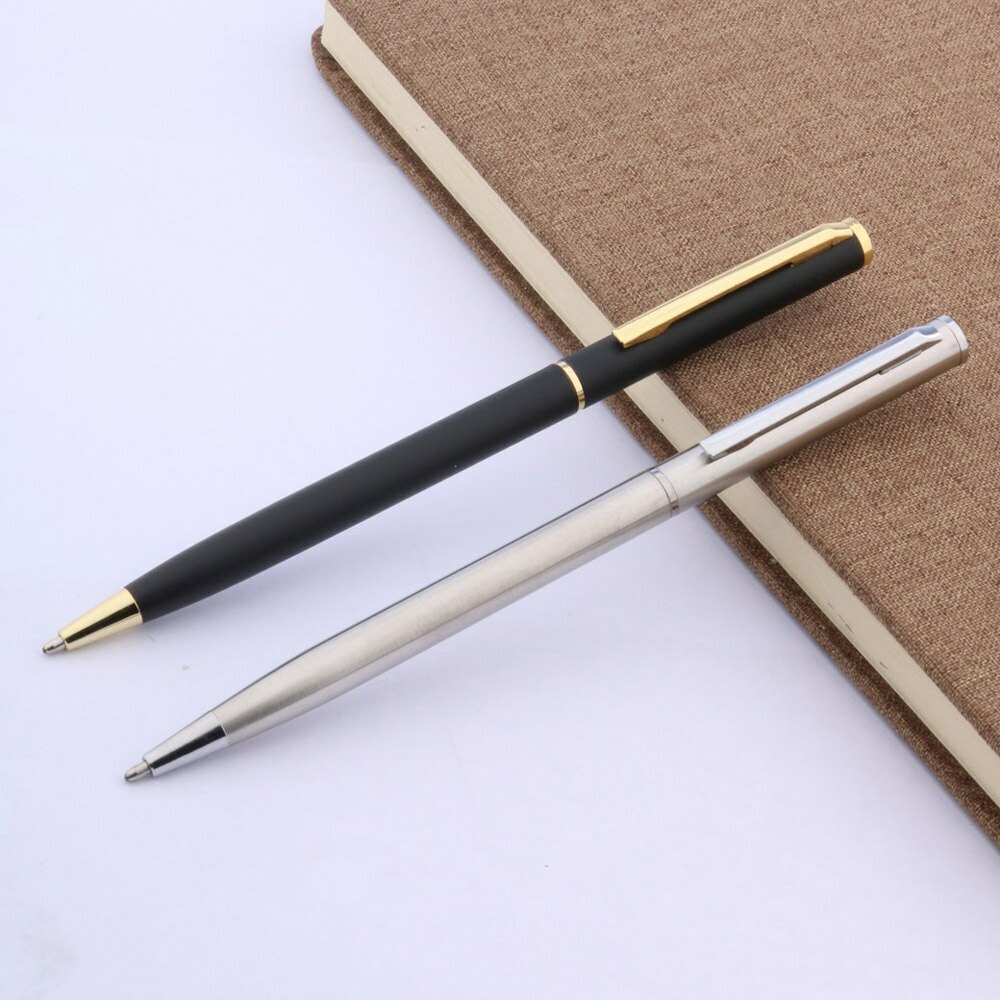 luxury quality 006 MATTE BLACK metal classical golden student Ballpoint Pen m