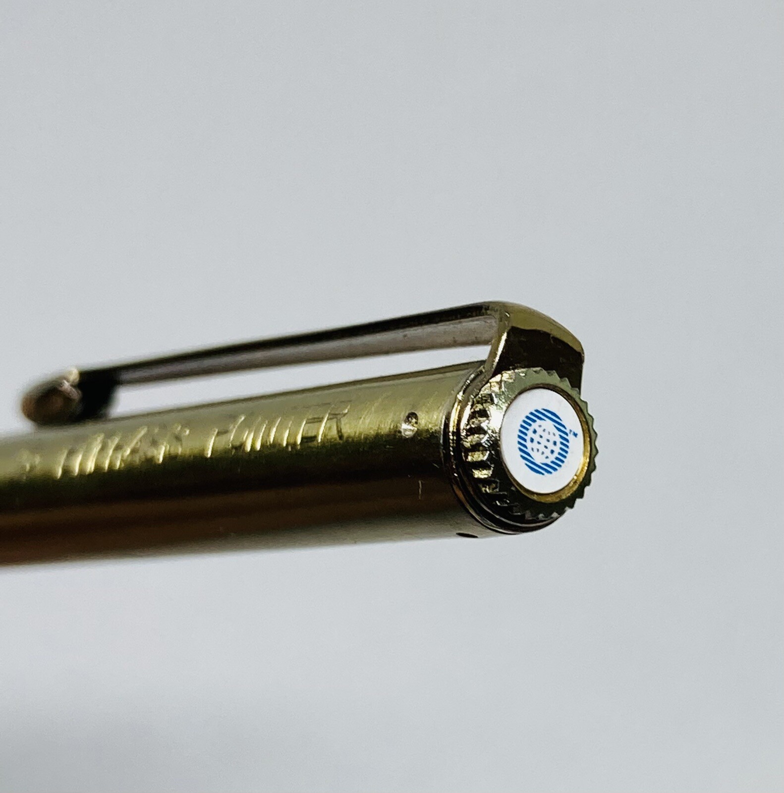 Vintage Emphasis Pocket Pointer Telescopic Metal Pen Arrow Clip “MPSI” Logo 22