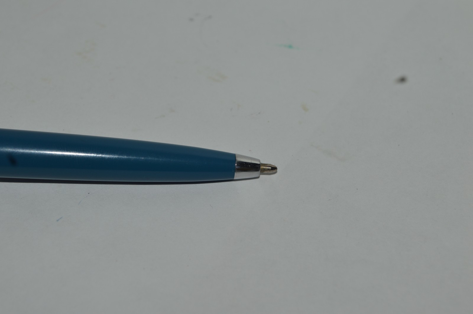 Paper Mate MALIBU Ballpoint Pen Dark Blue Color All Plastic Made In USA Ca 1980s