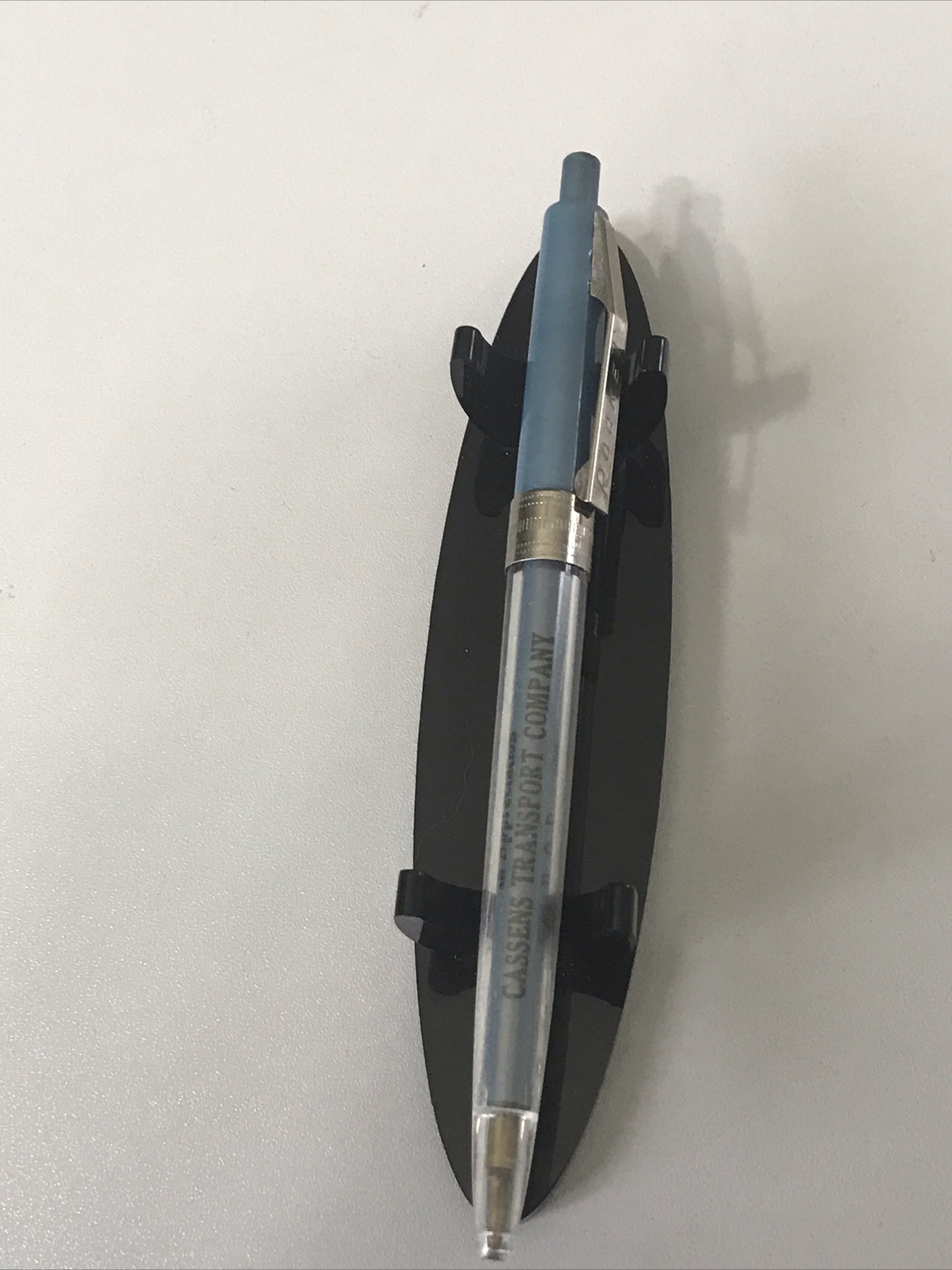 VTG Rocket Ballpoint Pen Cassens Transport Co Edwardsville Illinois A173