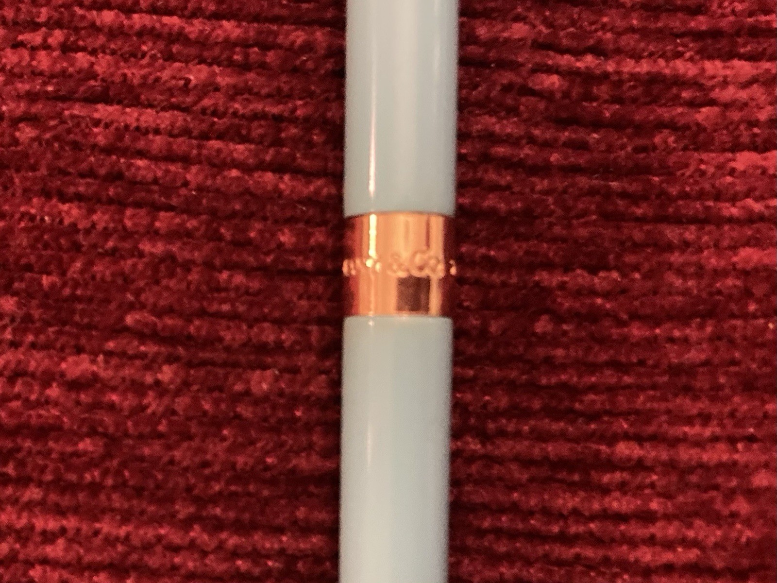 Tiffany & Co. Tiffany Blue Enamel and Gold Ballpoint Pen