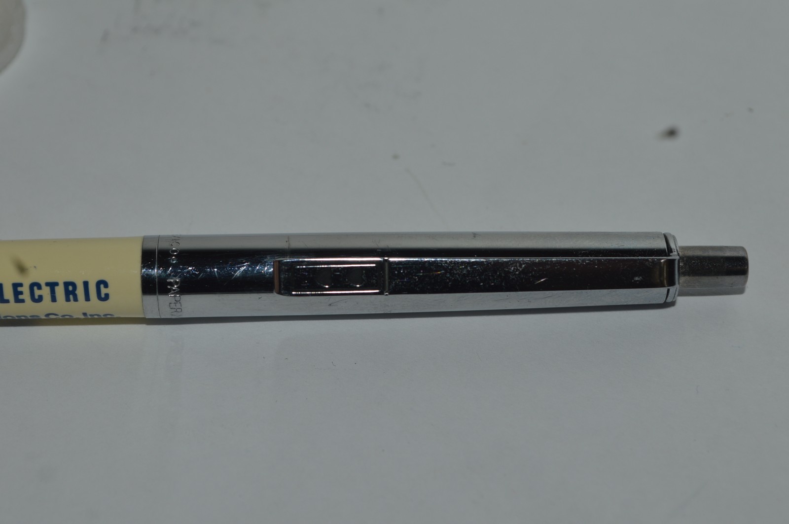 PAPER MATE Profile #2 Reg Grip Ballpoint Pen GE Warner Comm Promo Mexico