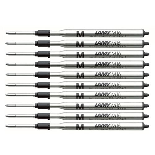 LAMY Ballpoint Pen Oil-Based Refill Medium Nib Black LM16BK 1 Box Officially