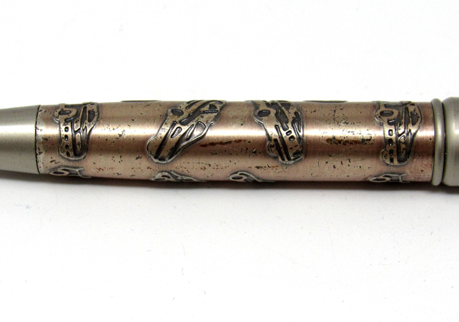 Vintage Mercedes Benz Collectible Ball Point Pen Twist Open Embossed Car Design