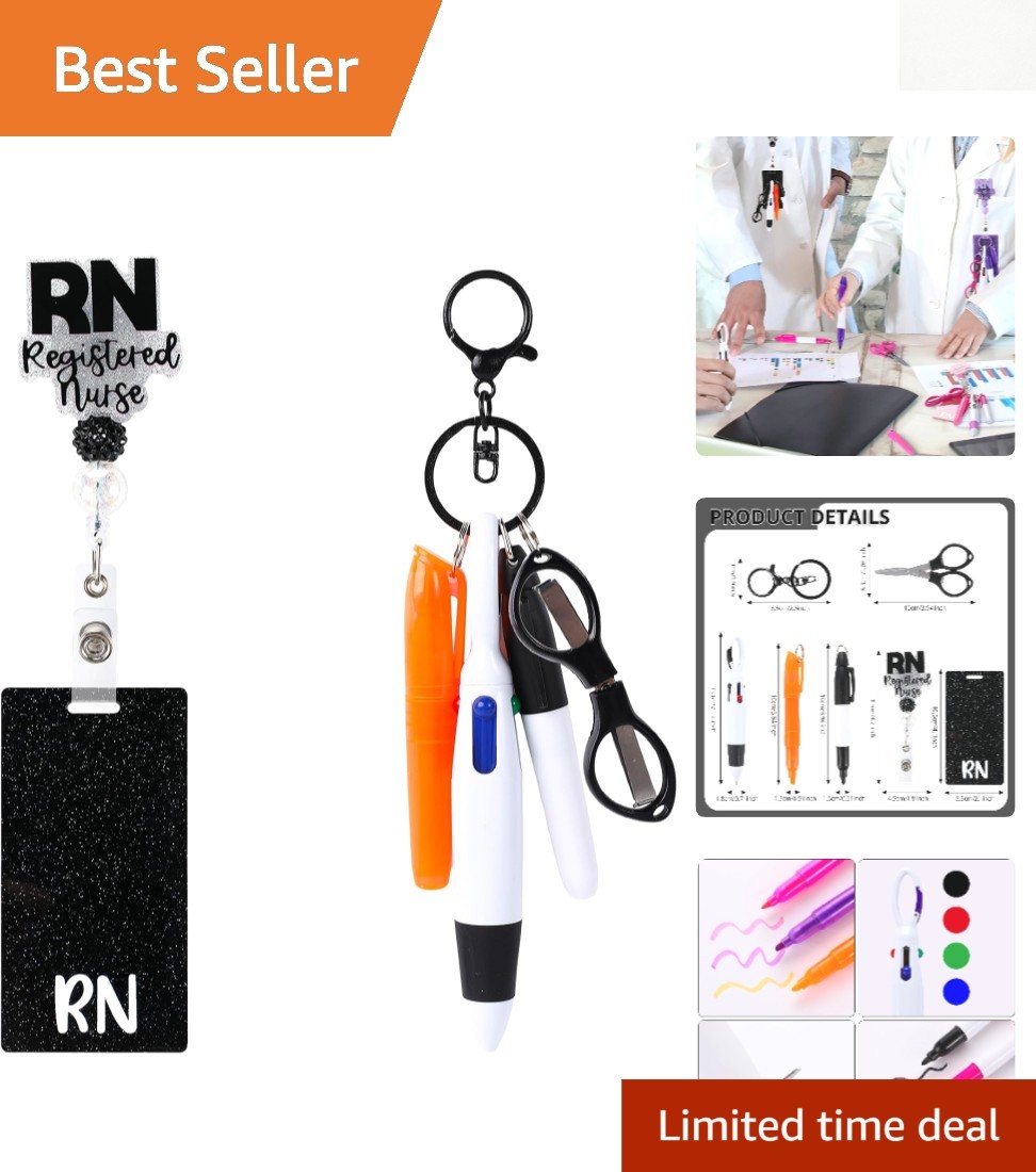 7-Piece RN Pen Set – Complete Toolkit for Organized Patient Care & Note-Taking