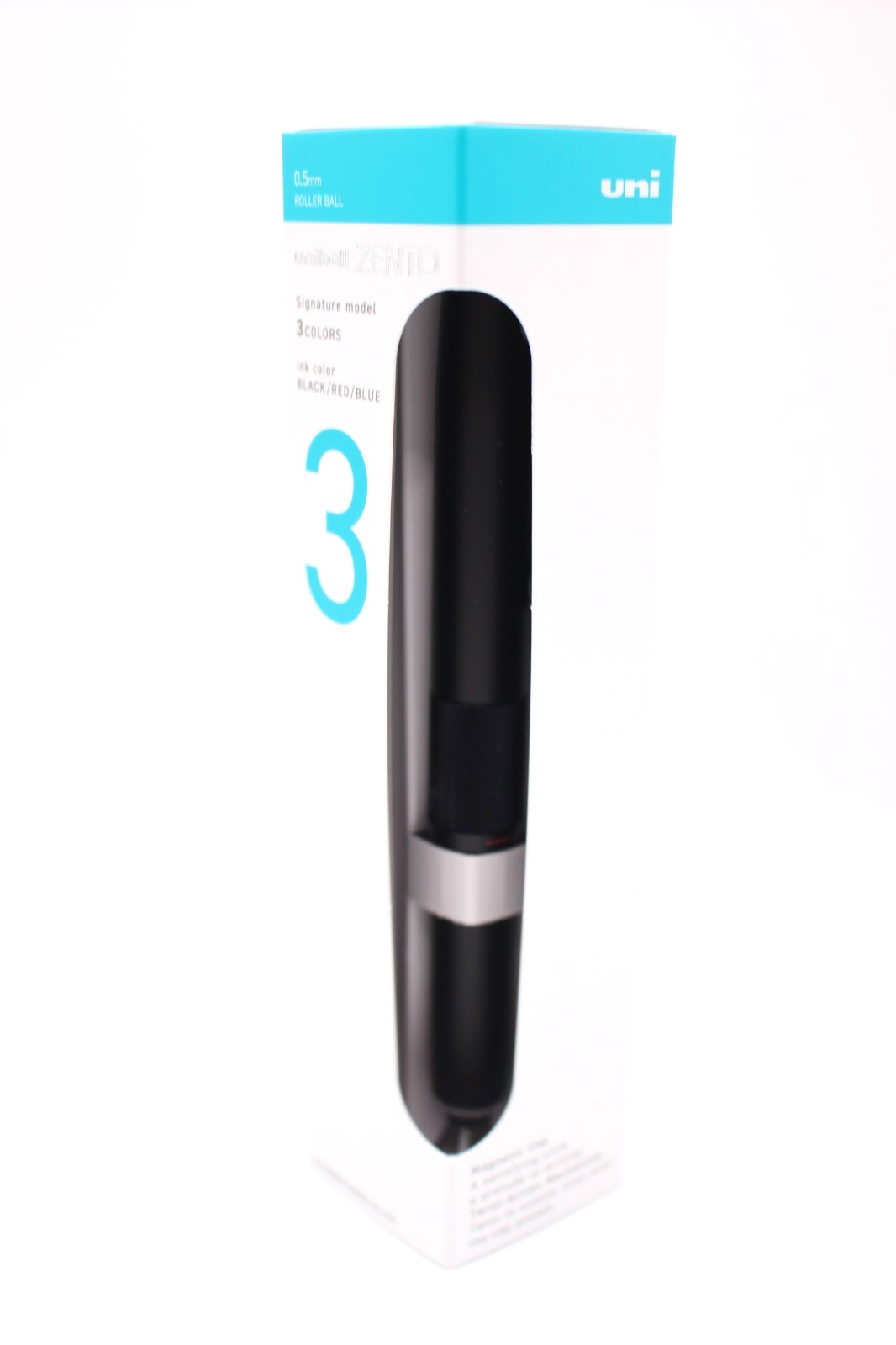 MITSUBISHI PENCIL uniball ZENTO Signature 3-Color Ballpoint 0.5mm Black Japan