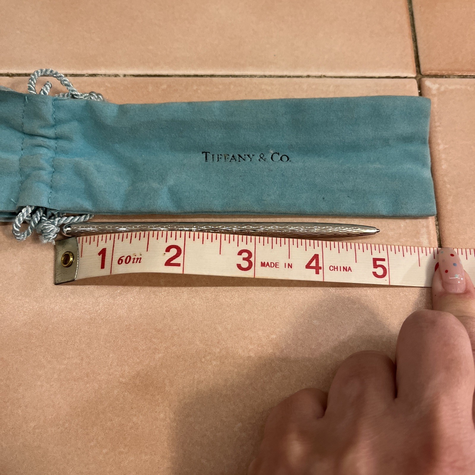 Vintage Tiffany & Co Sterling Silver Pen