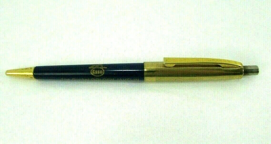 Ball Pen Salesman Sample The Rocket Golden Javelin ESSO German Shepherd LOGO