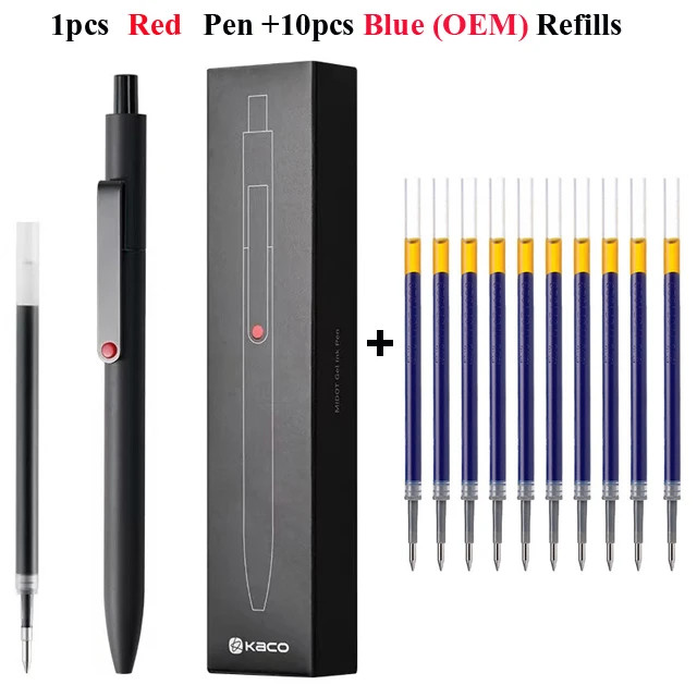 KACO Quick Drying Gel Pen Stationery School Supplies Stylo 800 Meters of Large