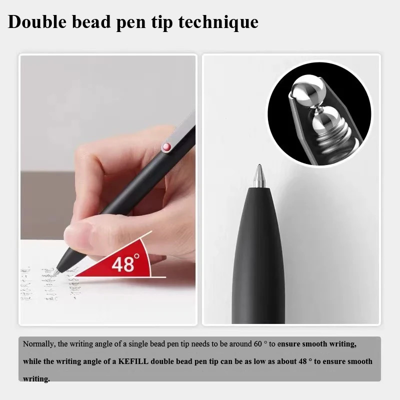 KACO Quick Drying Gel Pen Stationery School Supplies Stylo 800 Meters of Large