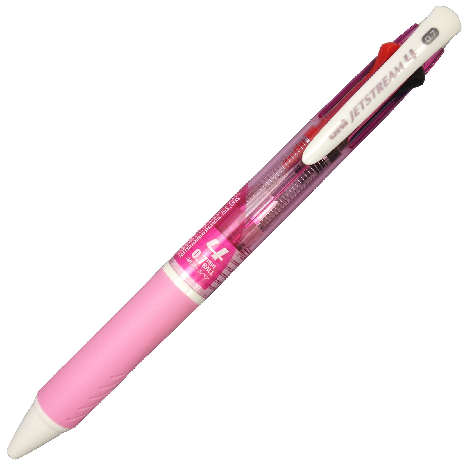 Uni Jetstream 3 Color Ballpoint Pen Set Pink Black Red Blue Green 0.7mm