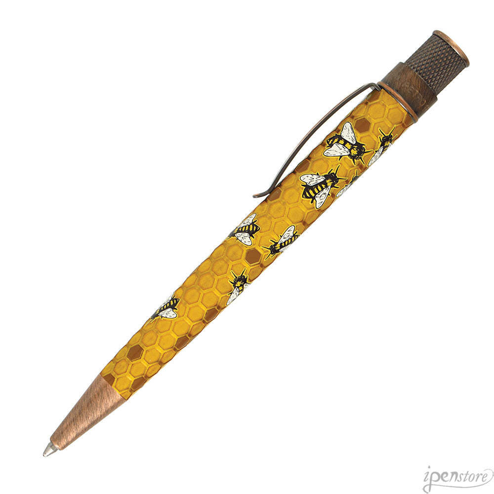 Retro 51 Tornado Rescue Series Ballpoint Pen, «Buzz» Honey Bee