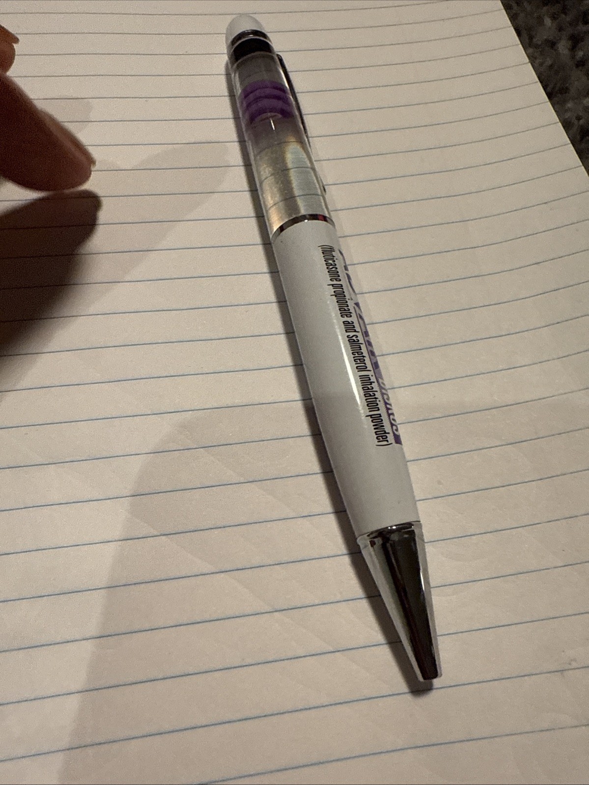 Advair Diskus Floating Novelty Pen – Pharmacy Rx Drugs Advertising Works