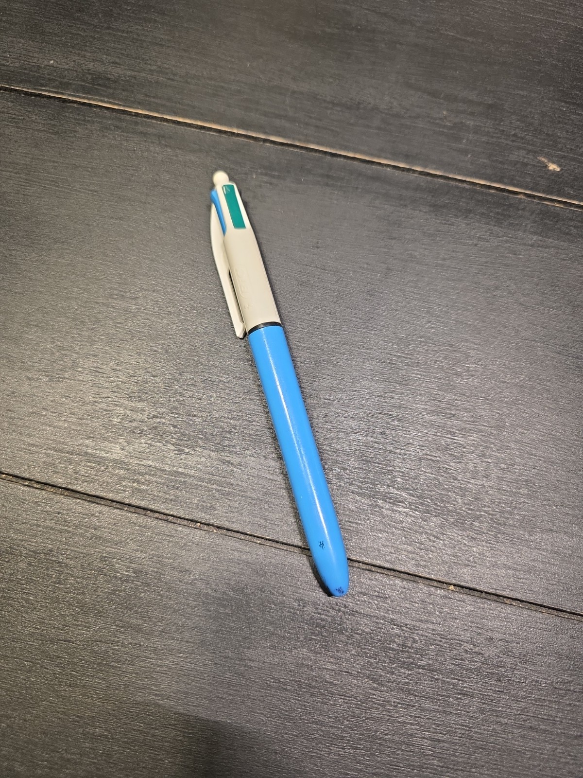 Vintage BIC Multi Color Pen Made in France Click Ballpoint Green Red Blue Black