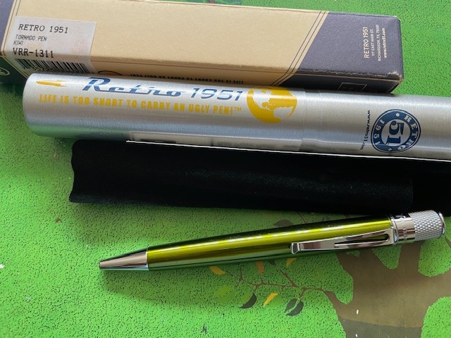 Retro 51 Tornado Kiwi Ballpoint Pen