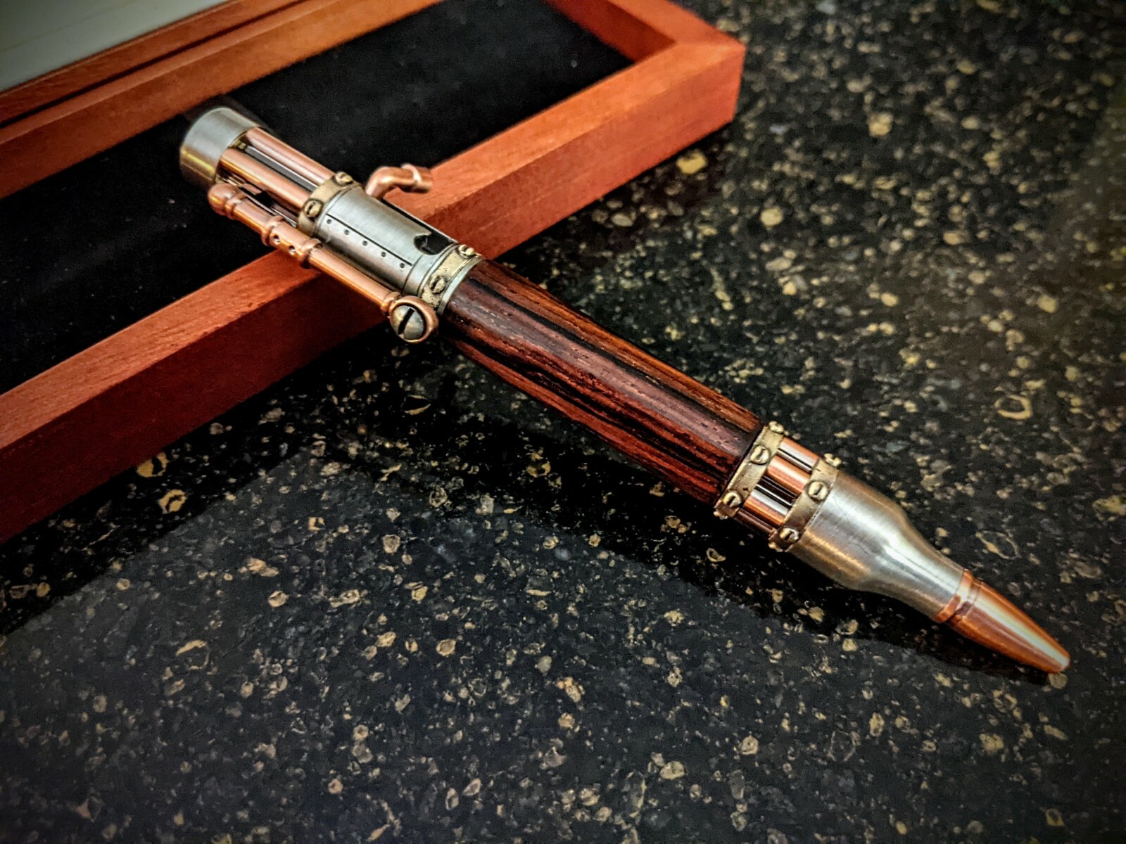 Super Premium Handmade Wood and Acrylic Turned Pen Gift Set of 12 Random
