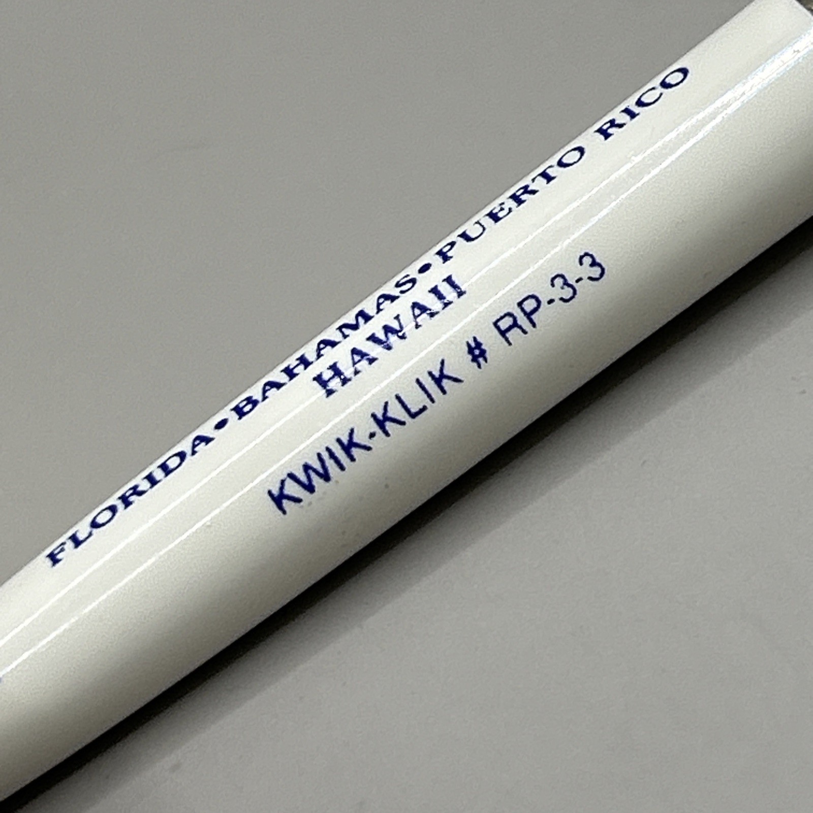 VTG Kwik Klik Sample Ballpoint Pen TWA Trans World Airlines
