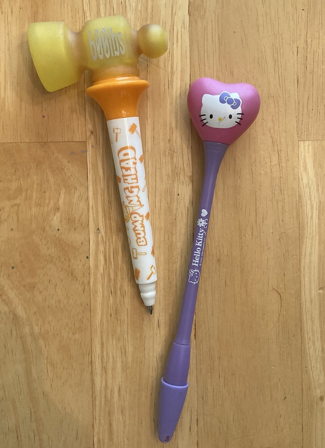 VTG 90’s Pens & 1 Pencil Lot Of 9 Rainforest Cafe Hello Kitty PopEyes ++