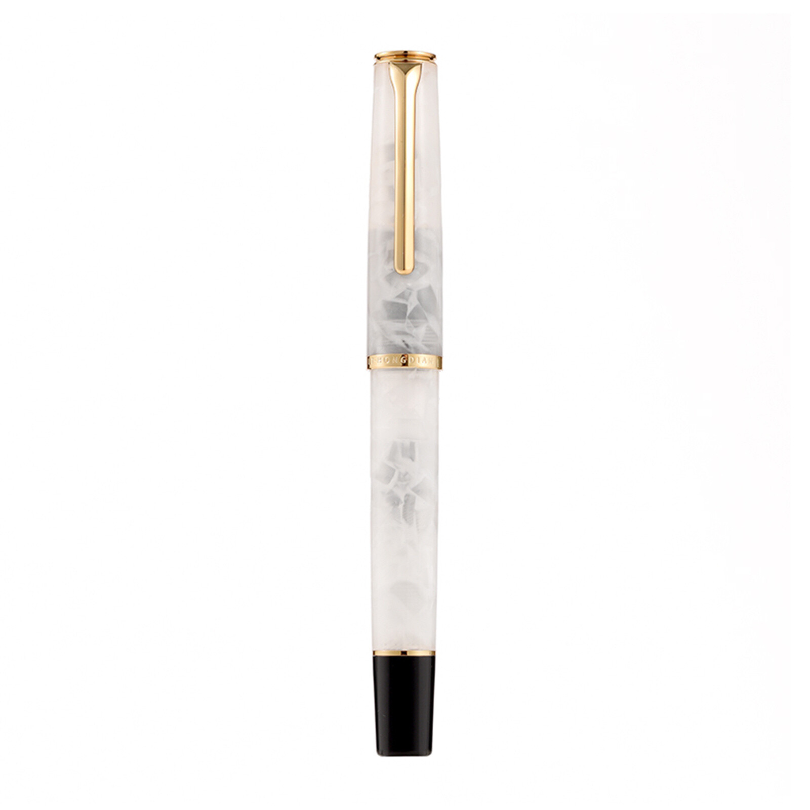 HongDian N12 Resin Fountain Pen, Extra Fine Nib Classic Pen Writing Pen Gift