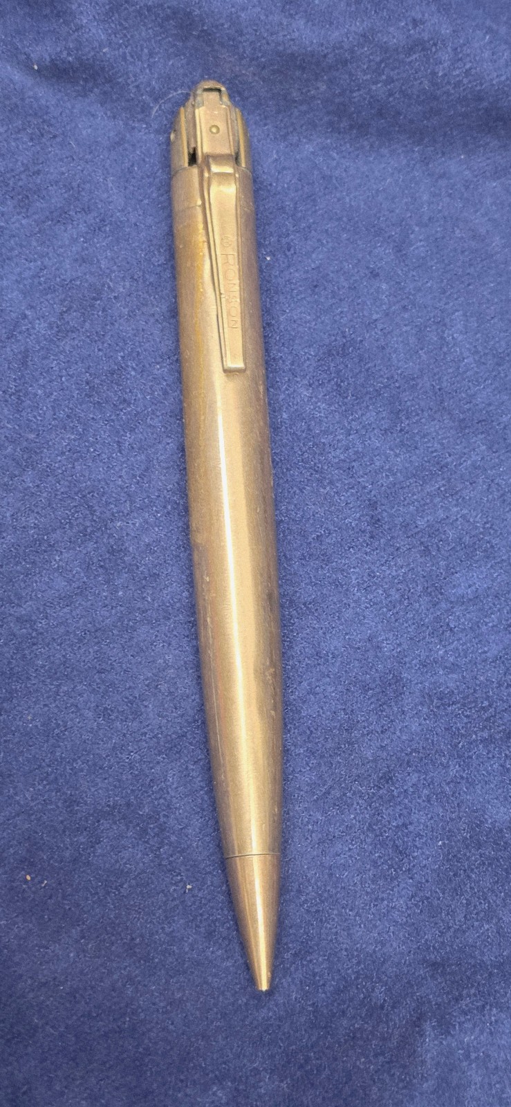 Vintage Ronson Pen Lighter 1-20 14k Gold Filled