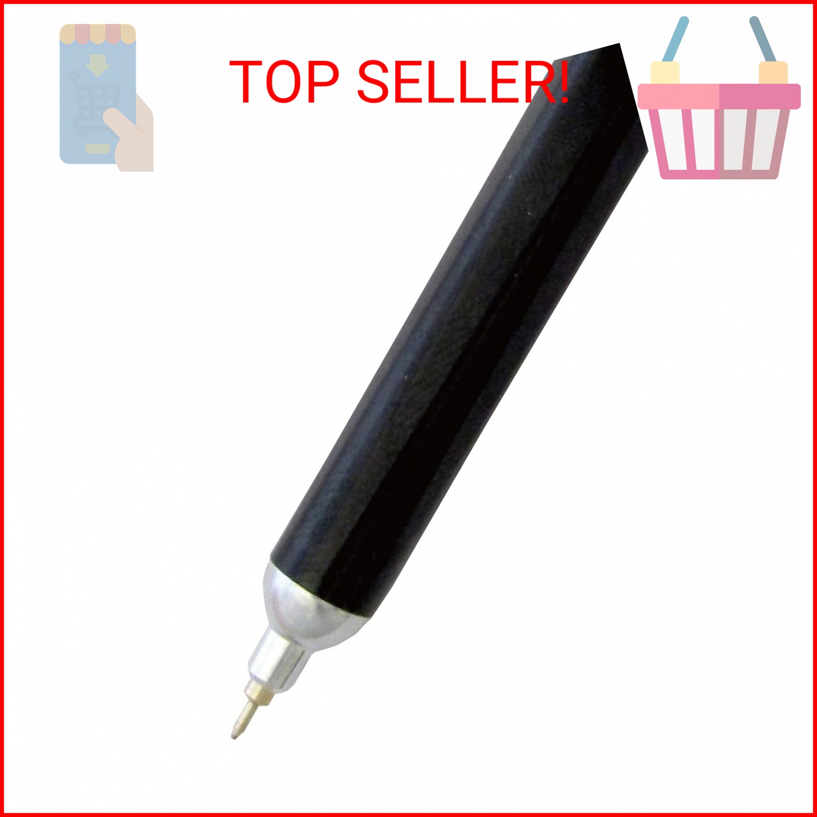 Needle-point GRAND STANDARD OHTO, Black GS01-S7-BK ca. 13,5cm x 1cm