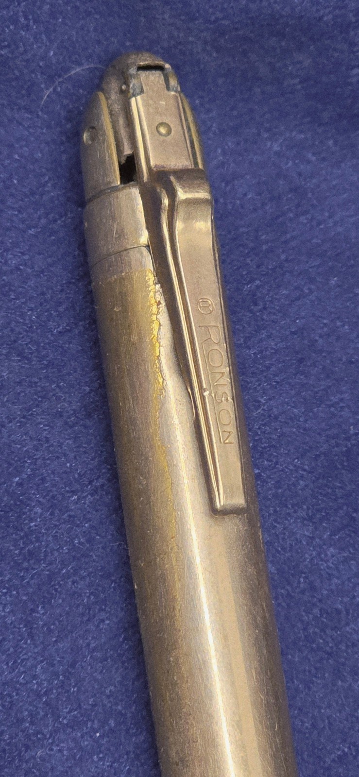 Vintage Ronson Pen Lighter 1-20 14k Gold Filled