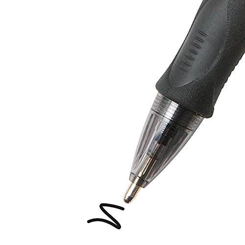 Velocity Bold Retractable Ball Pen, Bold Point 36 Count (Pack of 1) Black