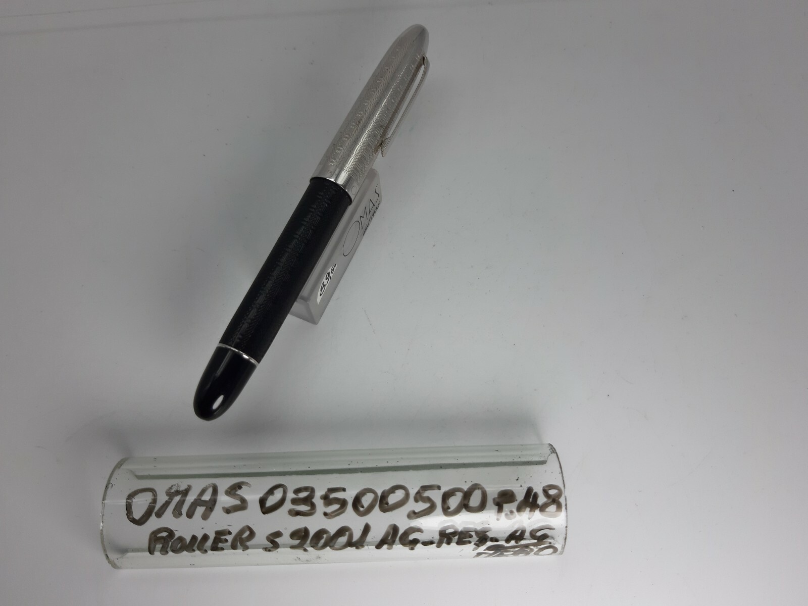 Roller Pen-Medium-Collection S2001-The Guilloche-AG.925/Resin-03 500500-6-Grandma