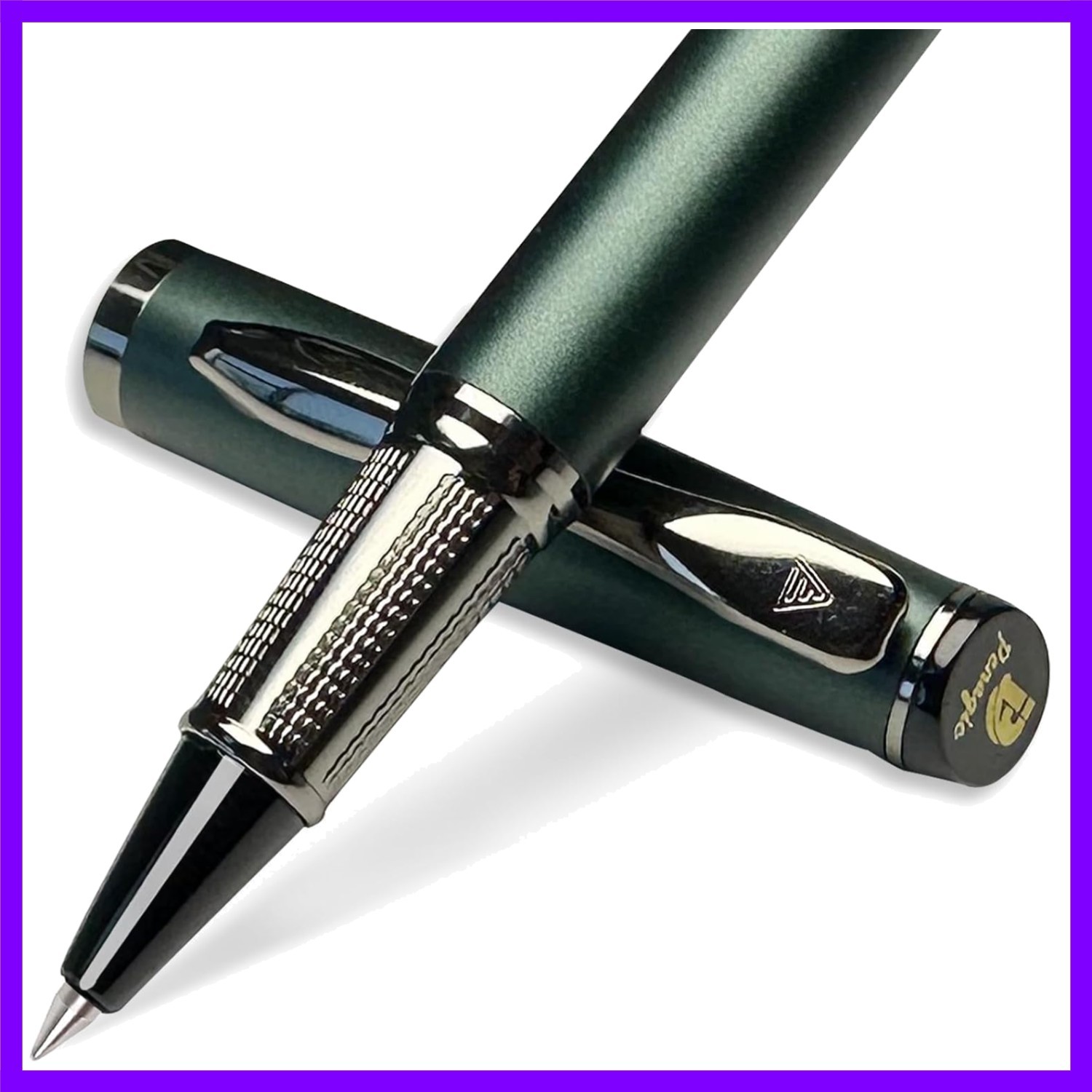 Luxury Rollerball Pen, Black Ink, Fine Point, Unisex, Professional Writing Pe…