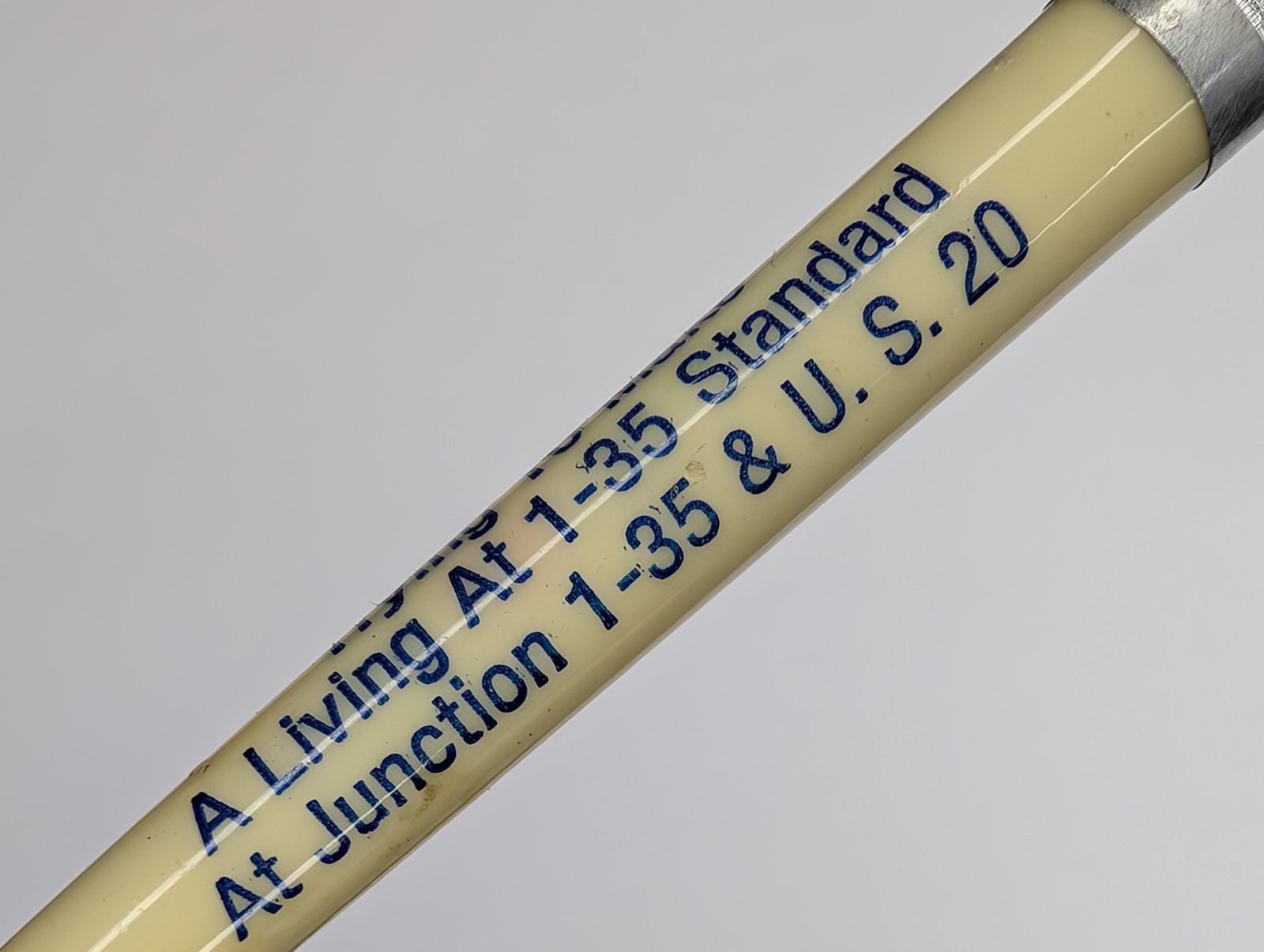 1970s Dennis Knoll Interstate 35 Standard Service Station Advertising Pen IA G22