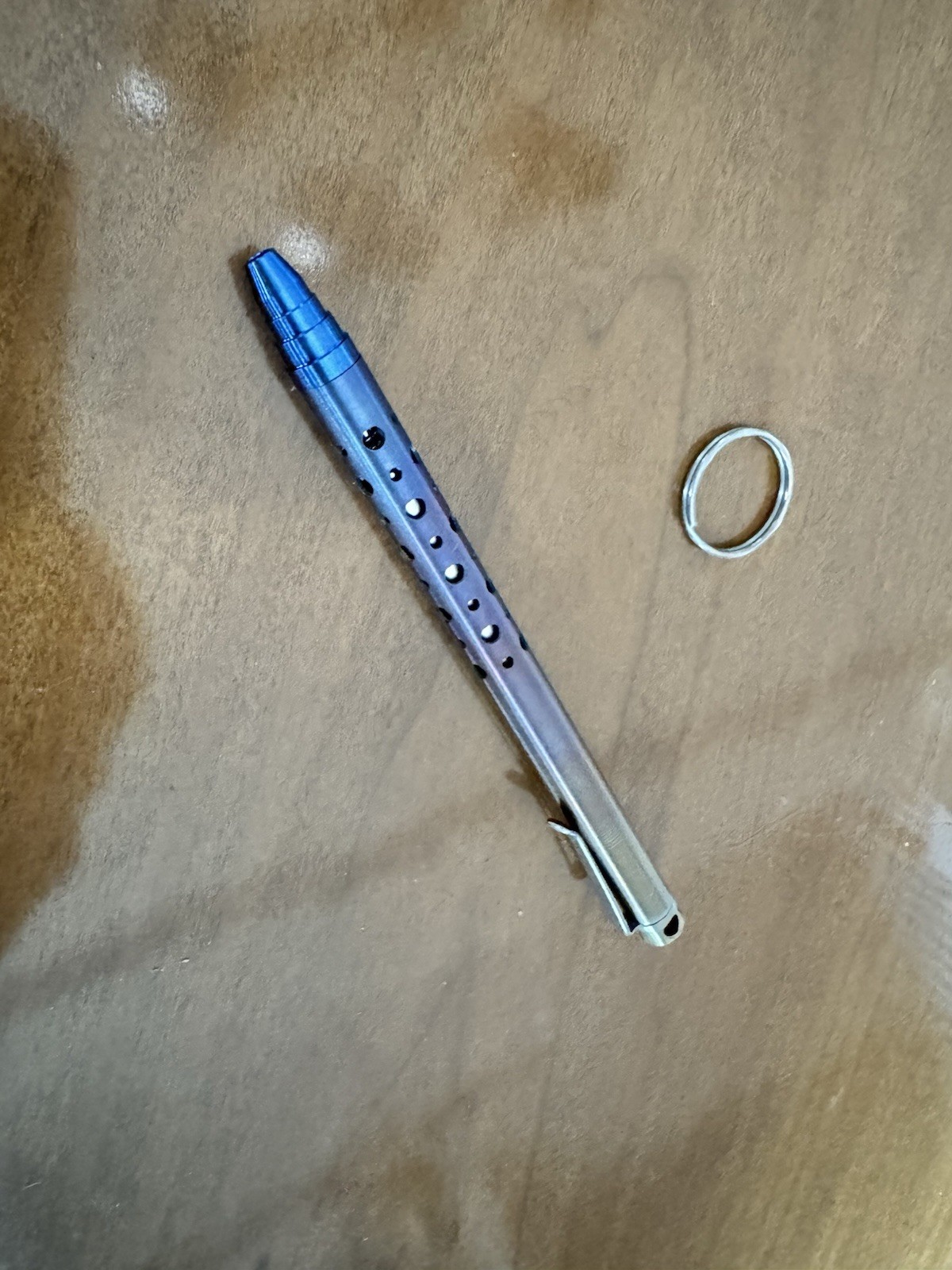 Pure Titanium Luxury Business Pen Custom Anodized Personalization Available