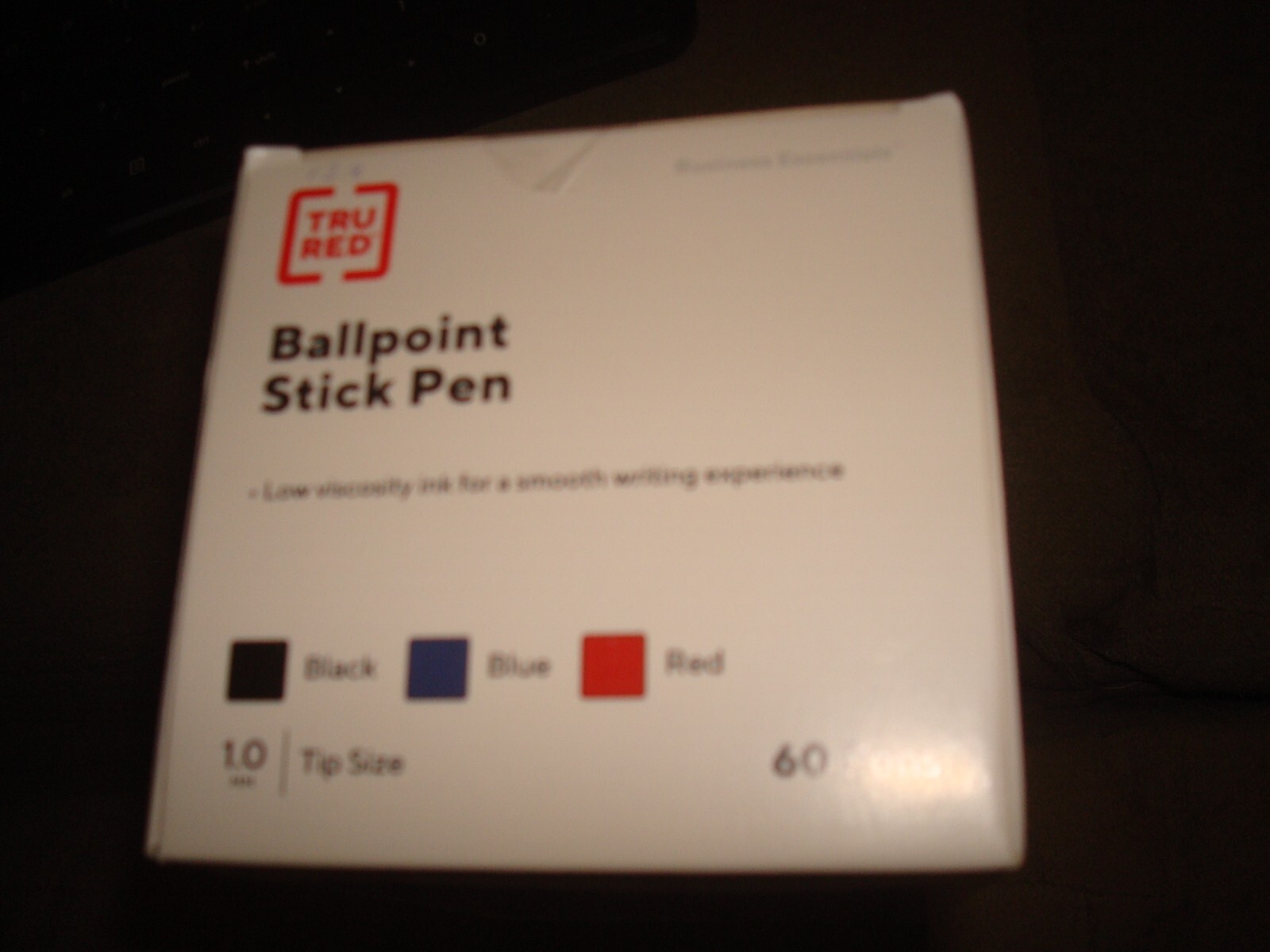 TRU RED BALLPOINT STICK PEN 60