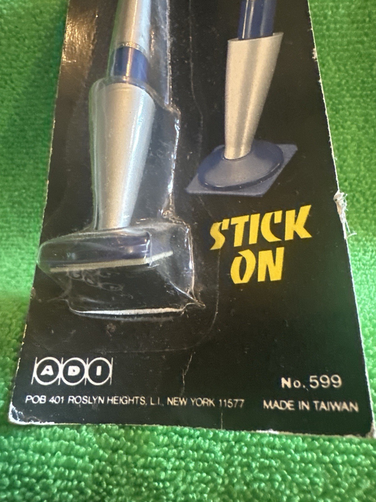 Vintage OGGI Stick-On Desk Pen Losing Pens Was Apparently a National Crisis-NOS