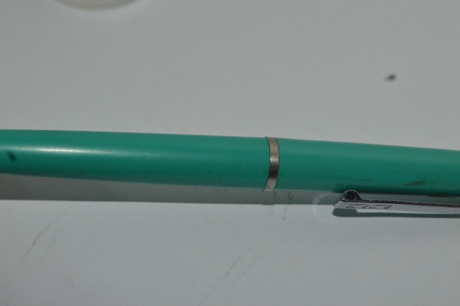 Paper Mate #355 MALIBU Ballpoint Pen Light Green Color Made In USA Circa 1980’s
