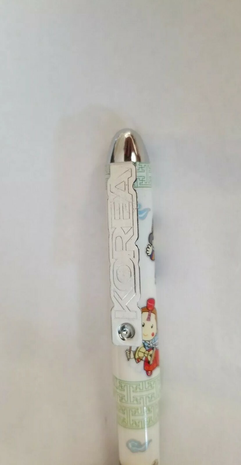 KOREA Clip Pen collector item writing utensil fun for kid child or adult unisex