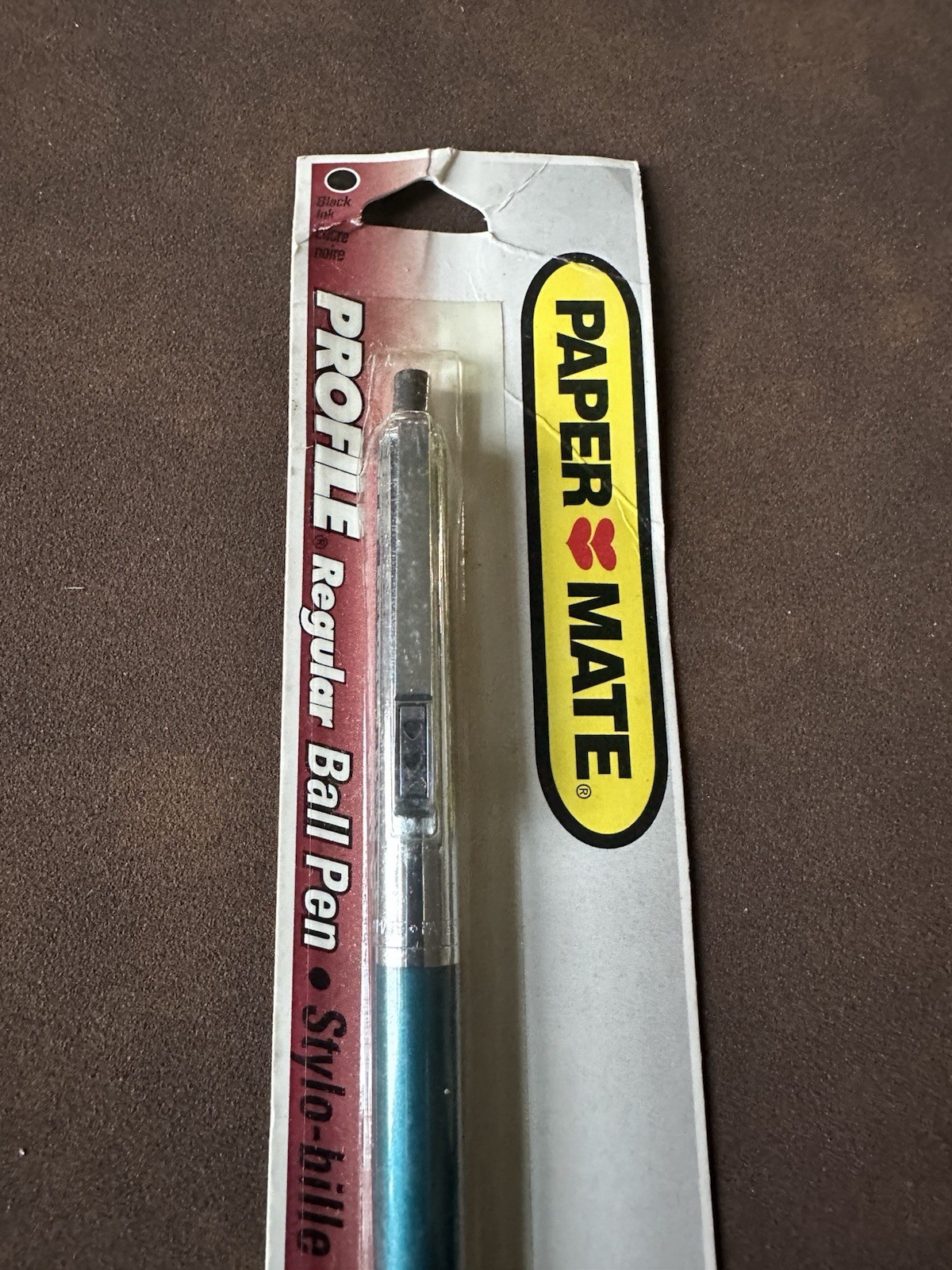 Paper Mate Vintage Double Heart Profile Ball Pen Regular Grip Green Body Mexico