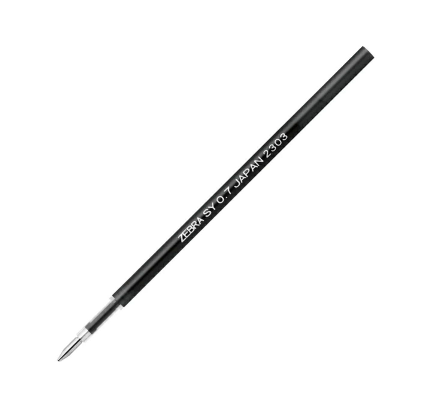 Zebra Blen U Ballpoint Pen Refill 0.7mm SY-0.7 / 0.5mm SY-0.5 Black Ink