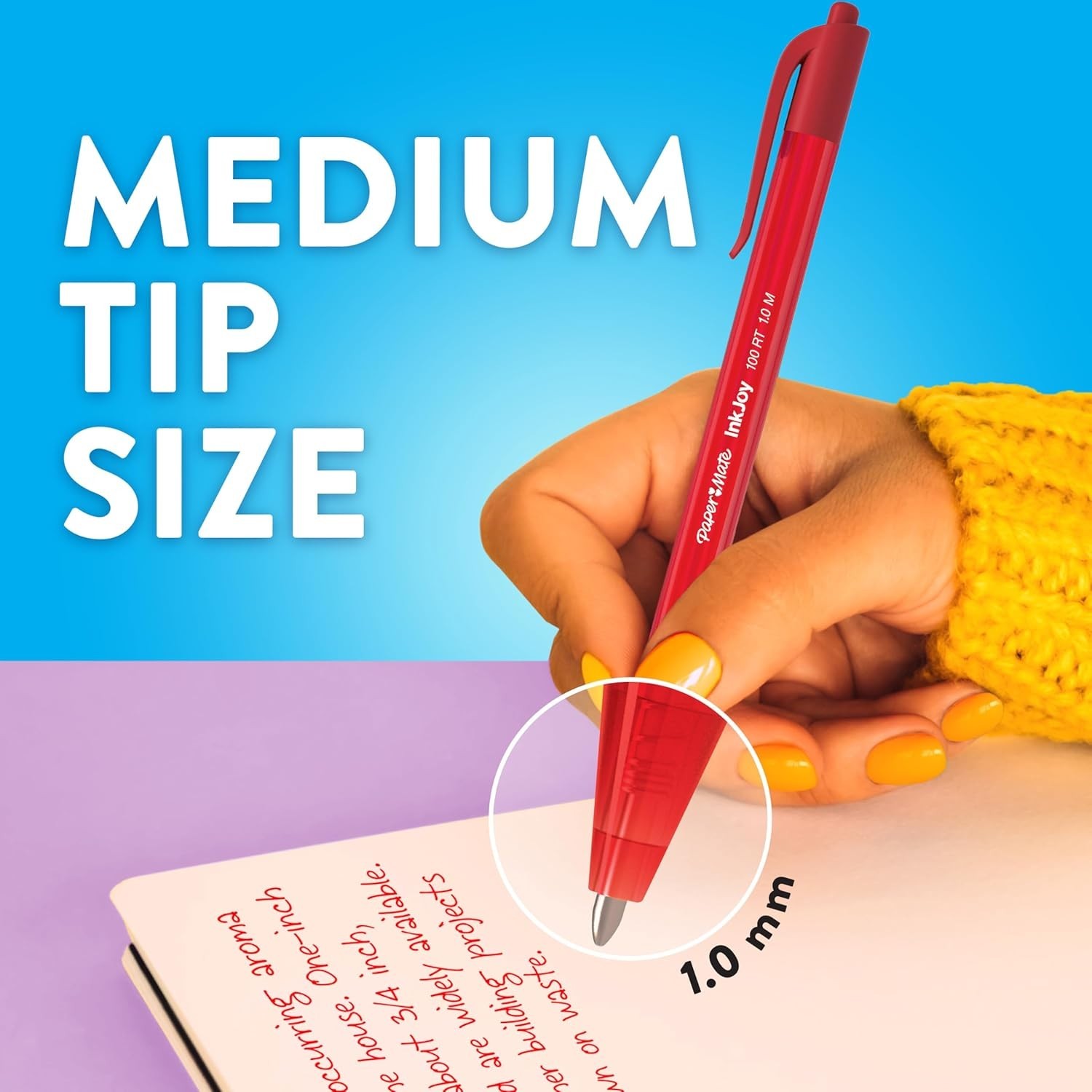InkJoy 100RT 20-Pack Retractable Ballpoint Pens – Fun Colors for Every Occasion