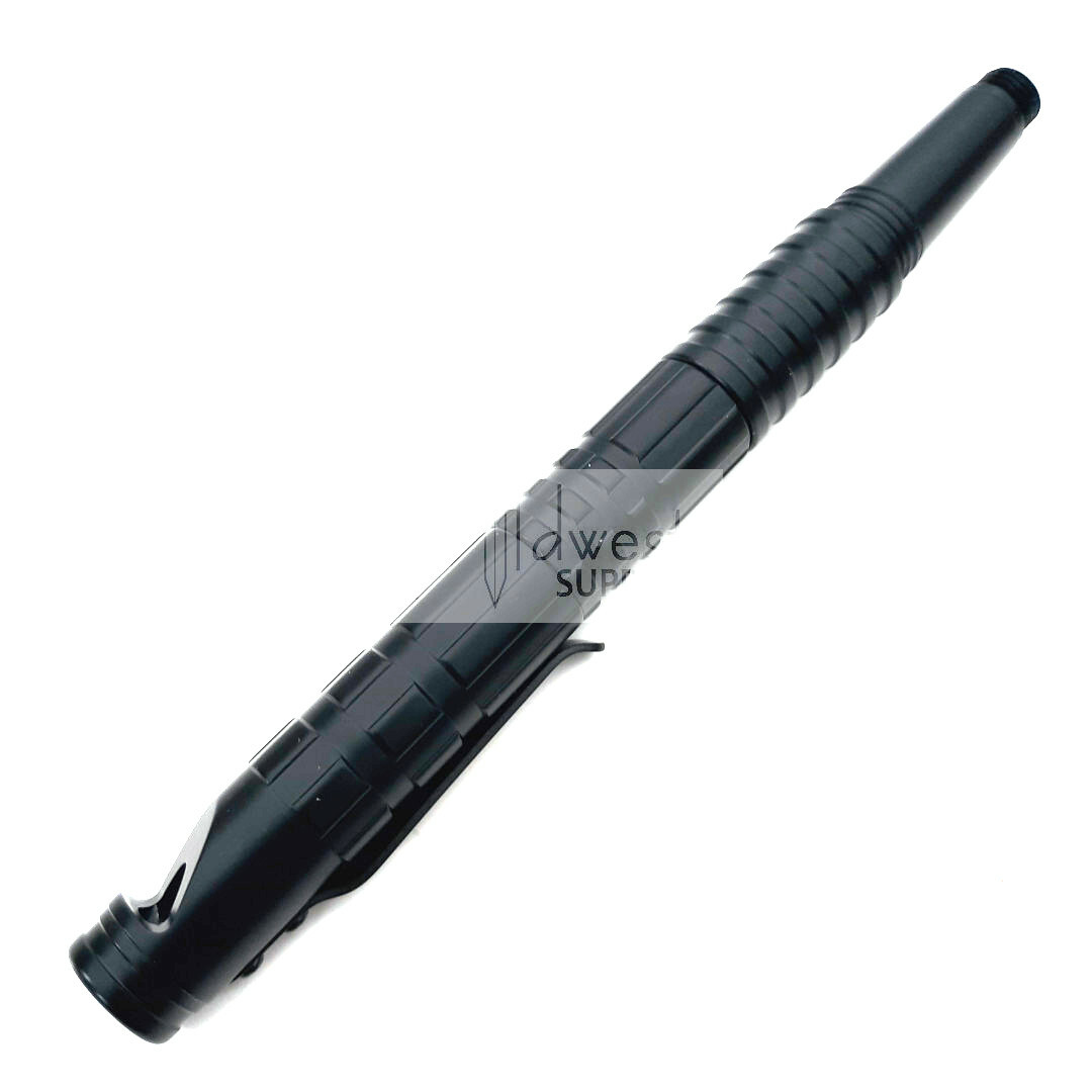 Schrade Survival Tactical Pen 6061 T6 Aluminum Housing w/Stainless Pocket Clip