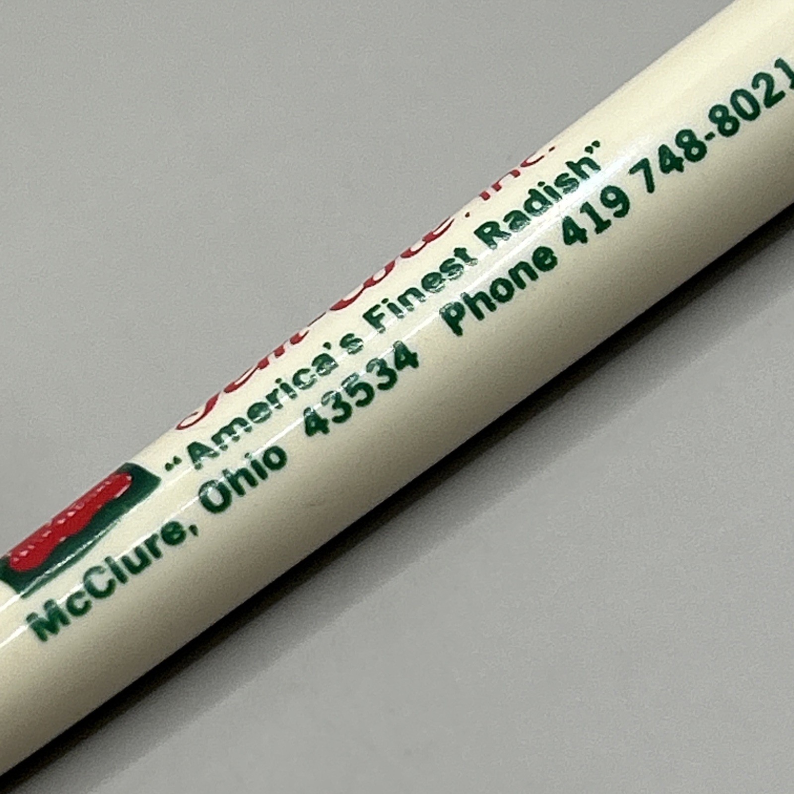 VTG Parker Ballpoint Pen TEM-COLE INC. McClure OH «America’s Finest Radish»
