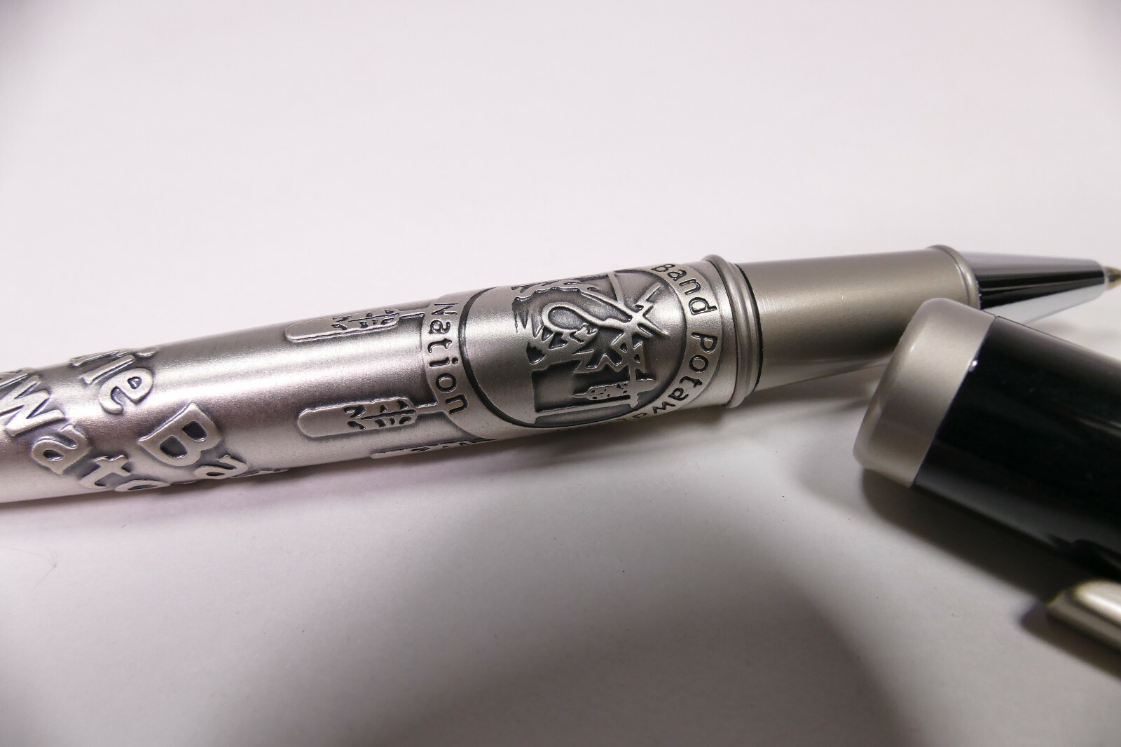 Bettoni Black With Embossed Pen – Prairie Band Potawatomi Logo