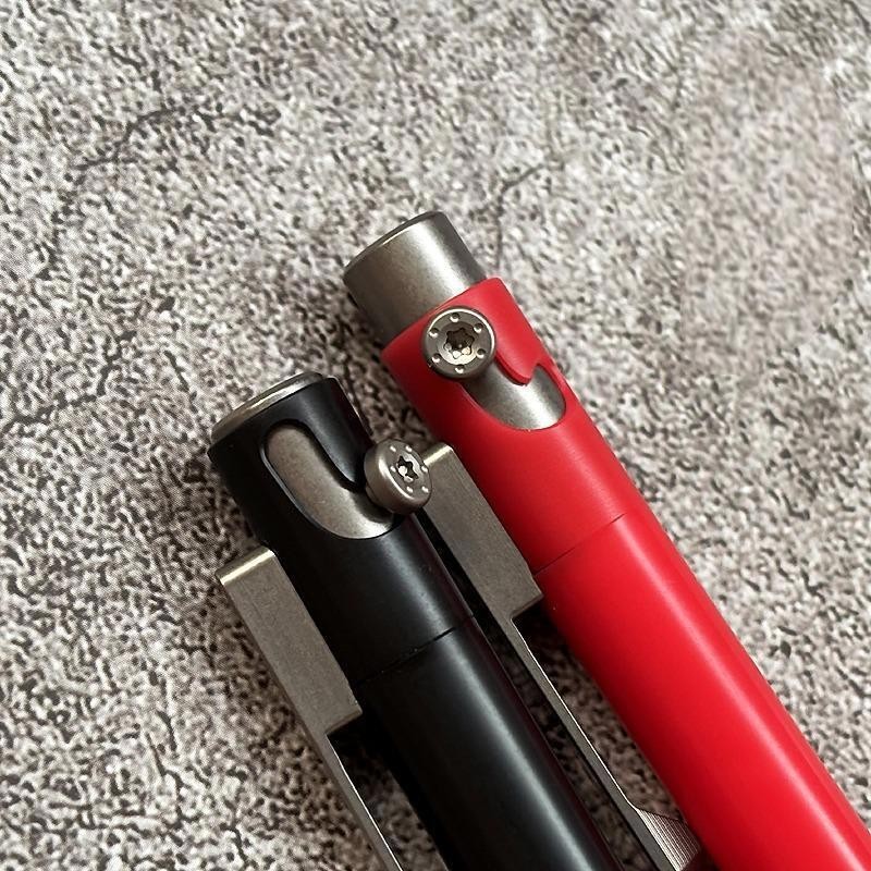 Titanium PEI PEEK POM Ballpoint Pen Signature Writing Pocket Pen Business Office